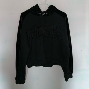 Cropped PINK hoodie